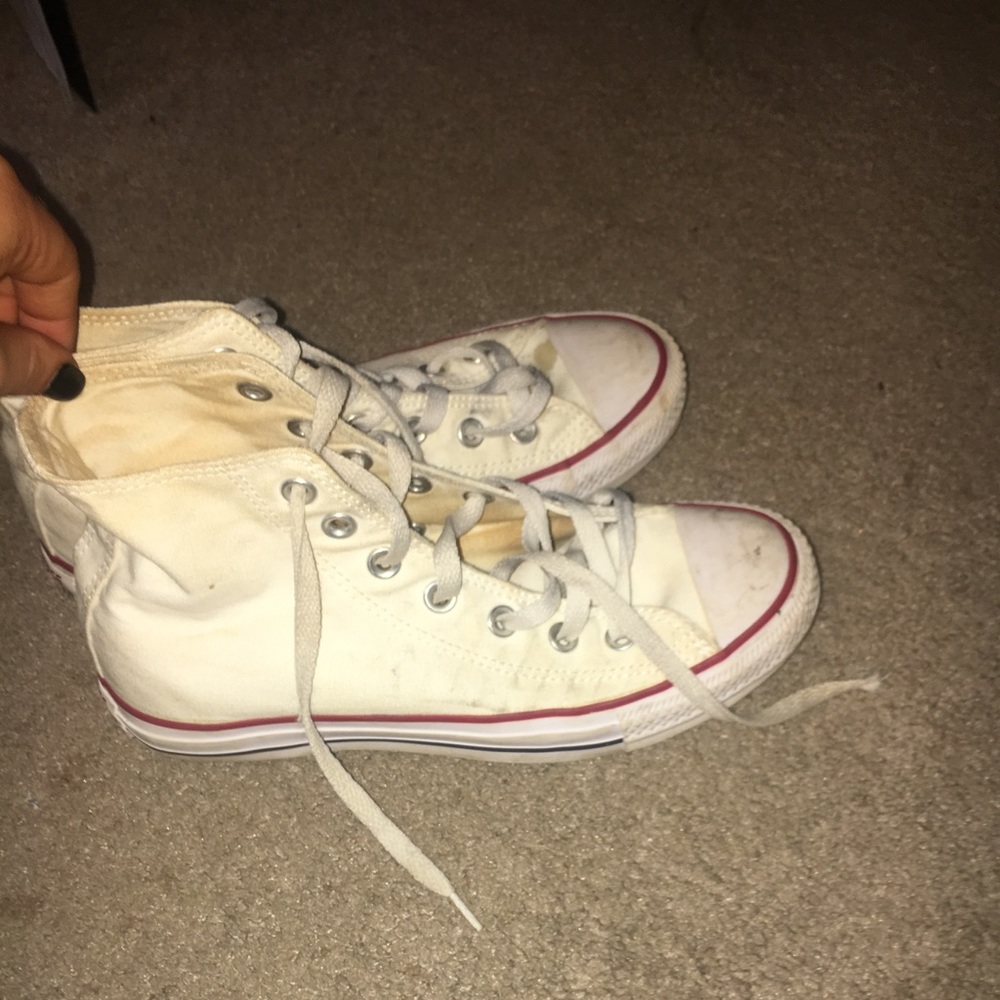 White high top converse